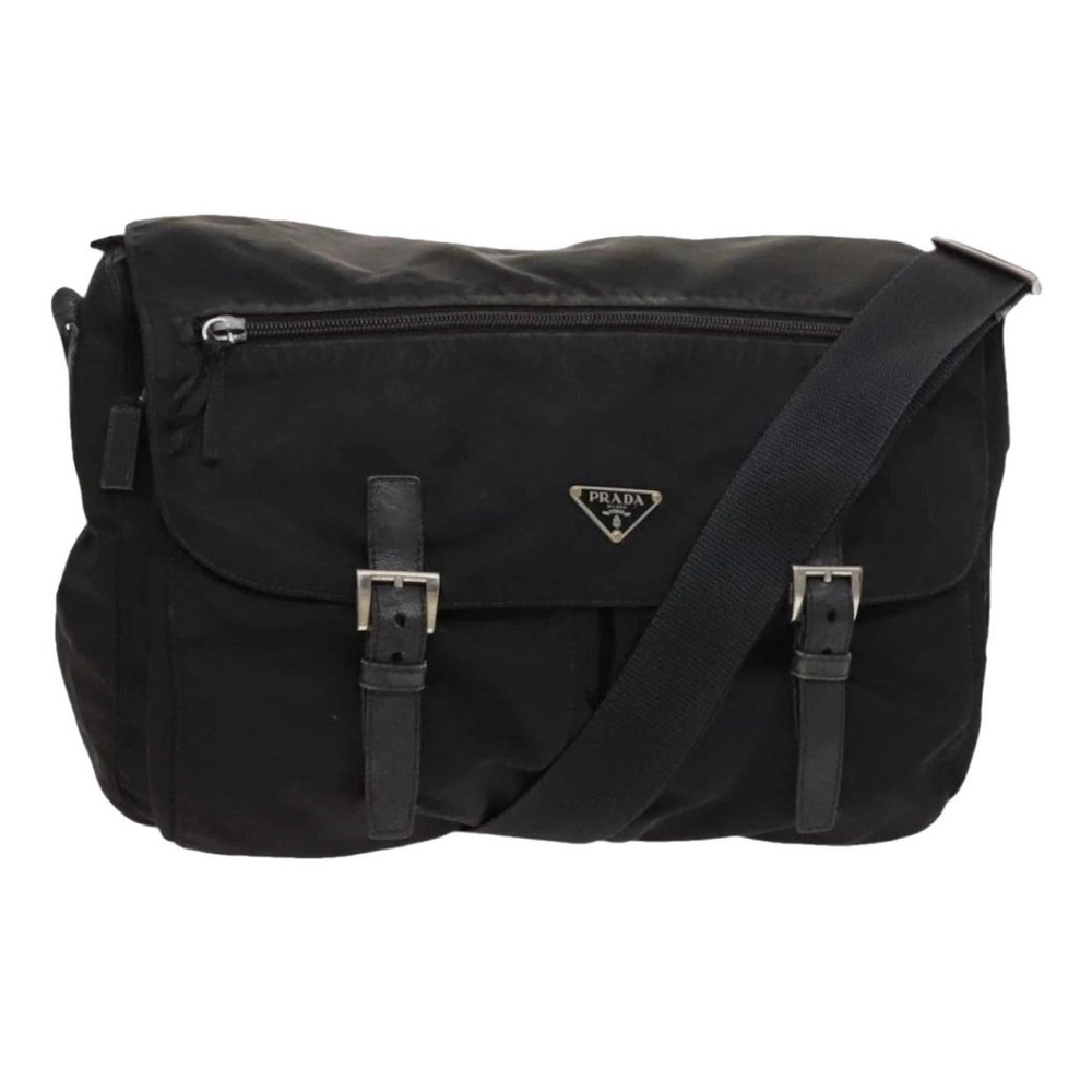 Vintage Prada Tessuto Messenger Bag